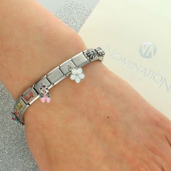 Charms NOMINATION  Biały kwiatek Silver 925 kwiat.jpg